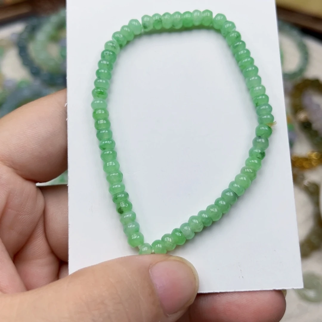 未镶嵌手链翡翠翡翠