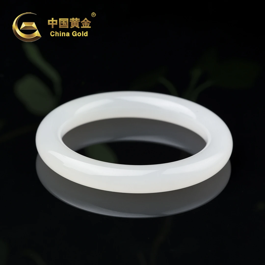 【中国黄金】惟伊 | 和田玉*手镯*未镶嵌-SZ746-L-Y