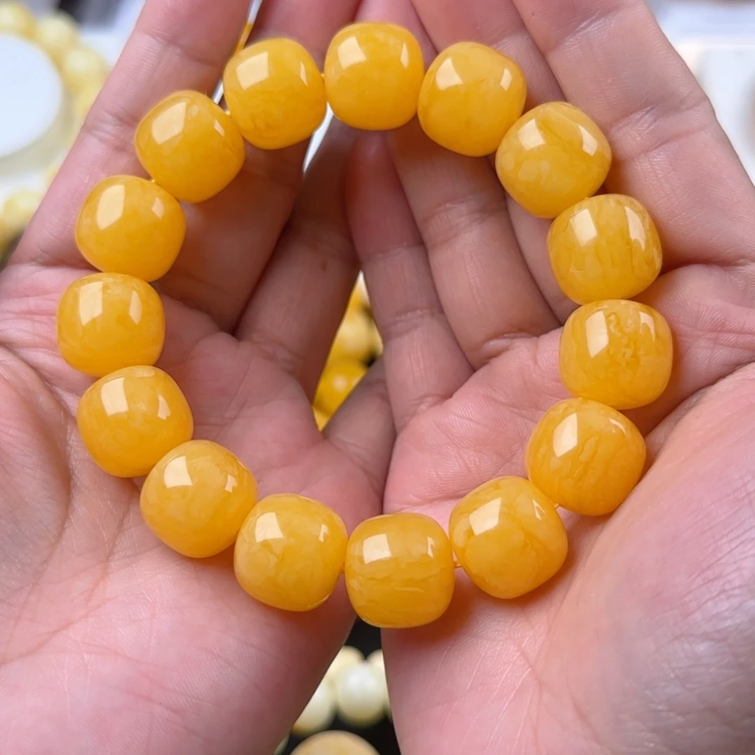 未镶嵌琥珀手链鸡****e同料16