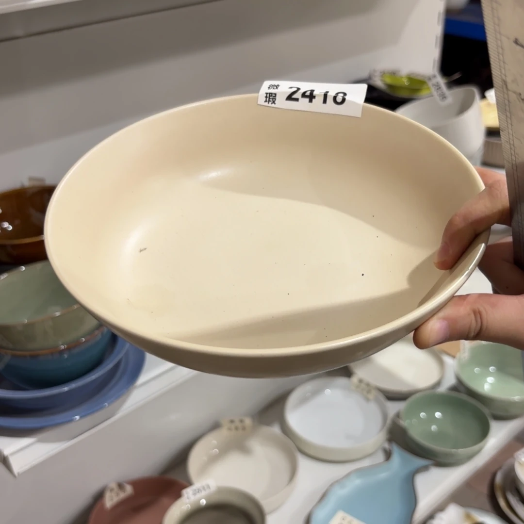 陶瓷2418 微瑕陶瓷餐具2个