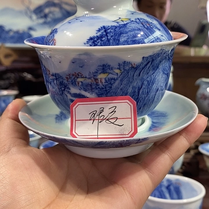 杯念**生景德镇手工手绘陶瓷，高亮兴老师作品