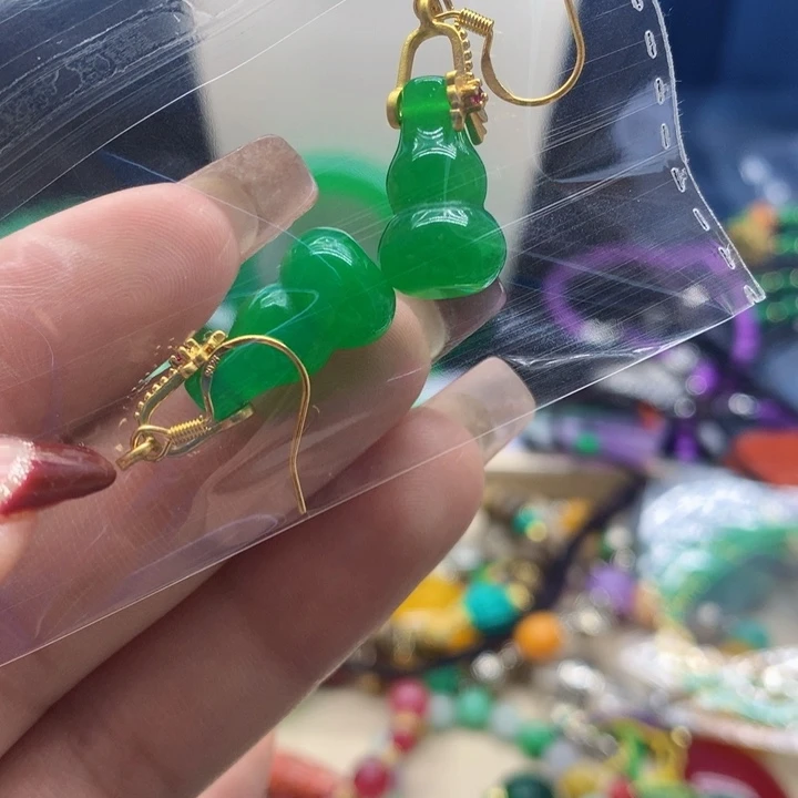 玛瑙/玉髓颈饰合金吊坠