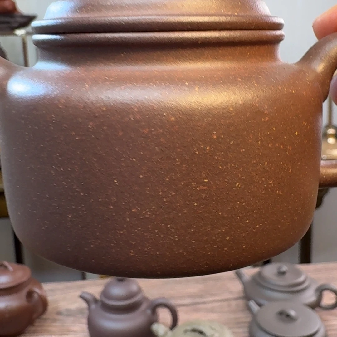 茶壶紫砂底槽青德钟