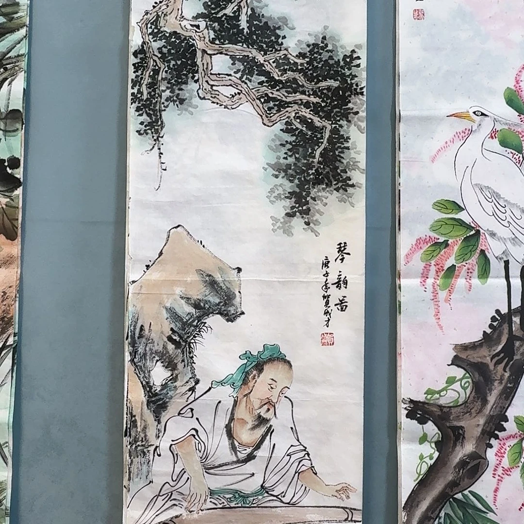 纯手绘国画作品好看