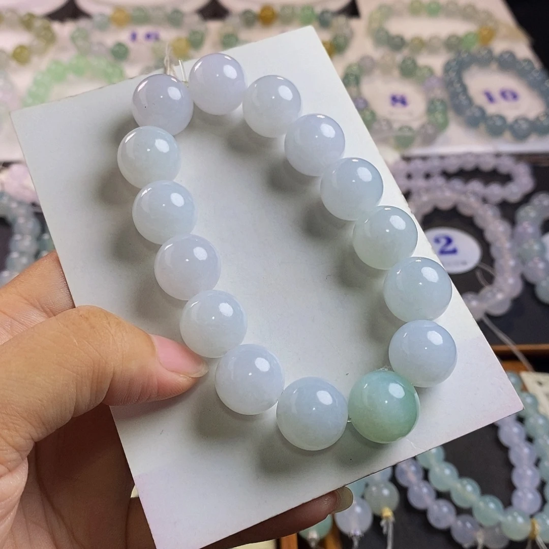 定制翡翠未镶嵌卡14+