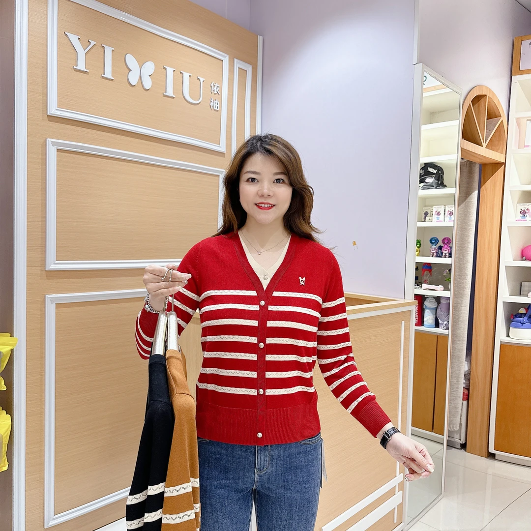 天丝上衣6-20206女士高档春秋季v领套头气质长袖上衣