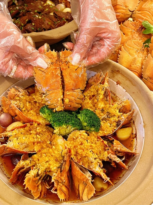 东海野生琵琶虾 九齿扇虾