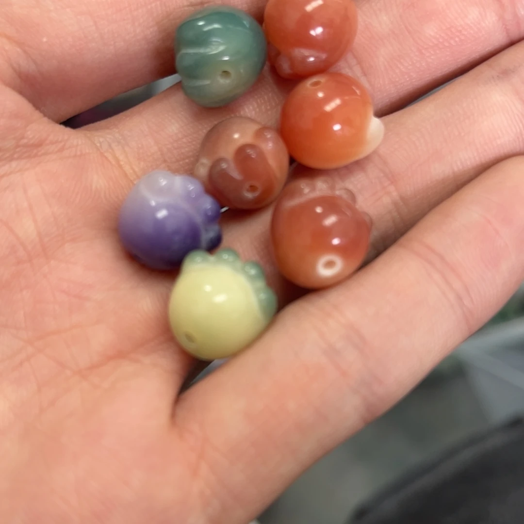 【闪购商品】白玉菩提吊坠z12/40+5颗微瑕猫爪