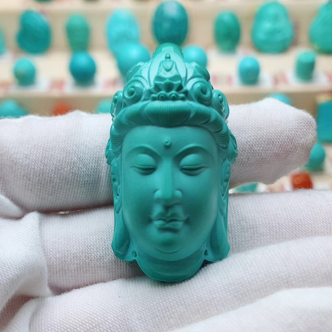 绿松石珠宝奇石未镶嵌