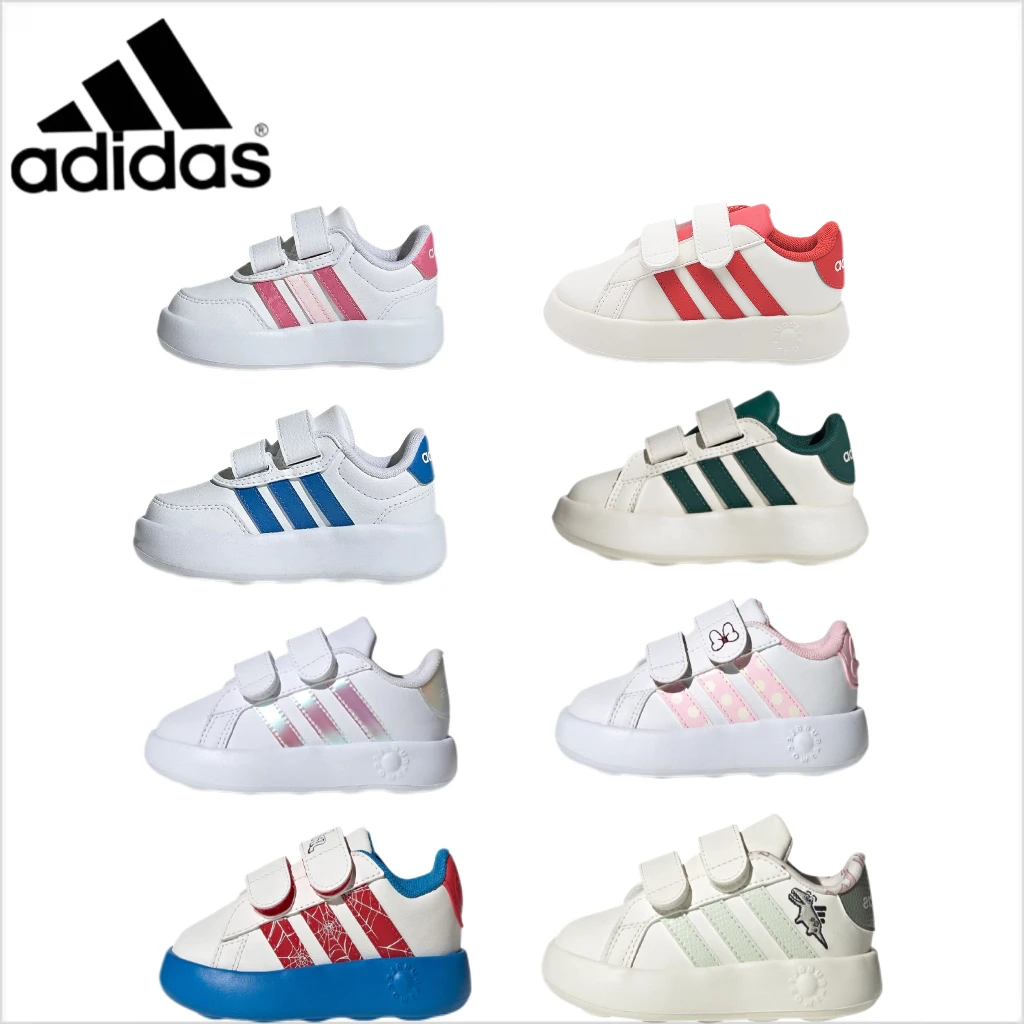 阿迪达斯小婴童鞋泡泡鞋BREAKNET3.0CF魔术贴休闲鞋JS3678