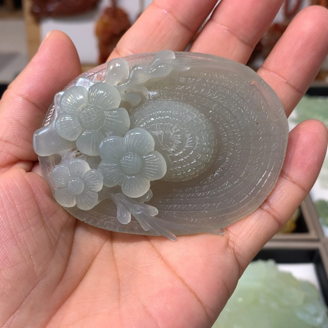 未镶嵌蛇纹石玉颈饰