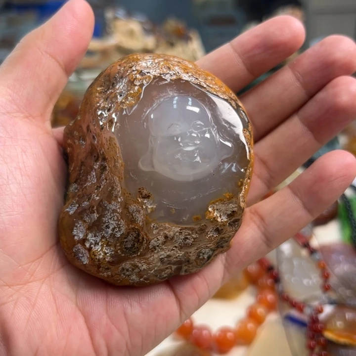 玛瑙/玉髓吊坠(不含链)未镶嵌