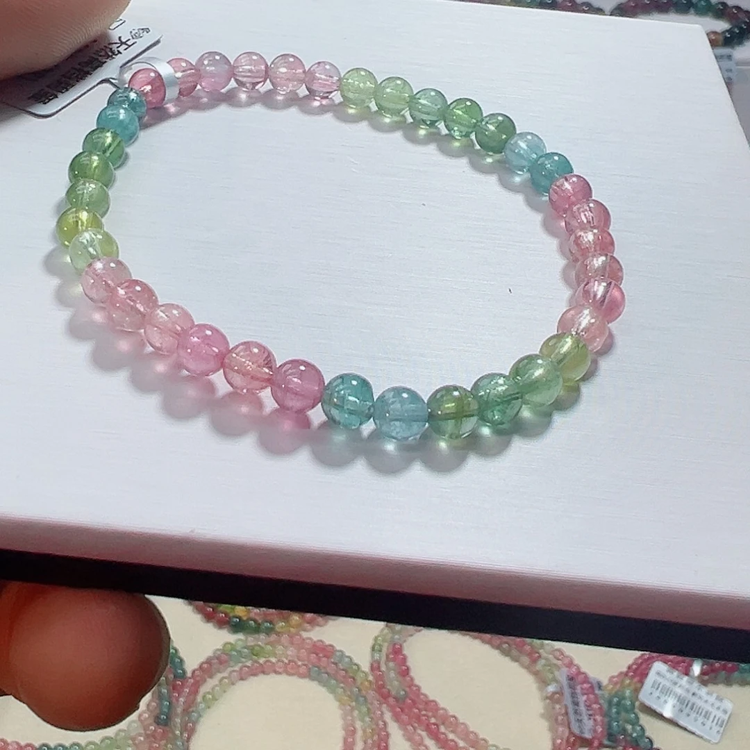 未镶嵌手链碧玺碧玺