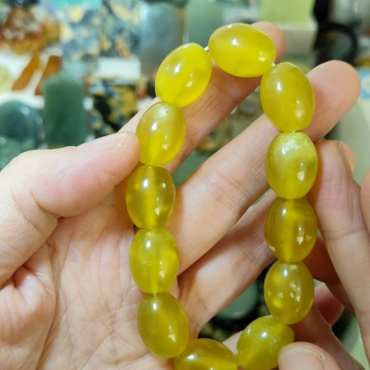 岫玉未镶嵌手串手串