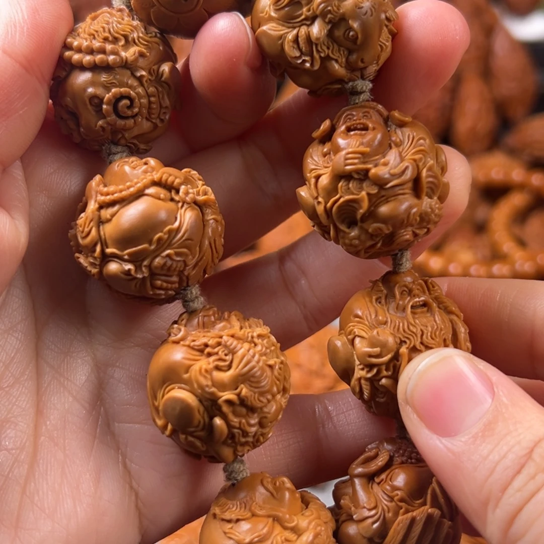 橄榄核手串/手链2.5骑兽 群仙手串