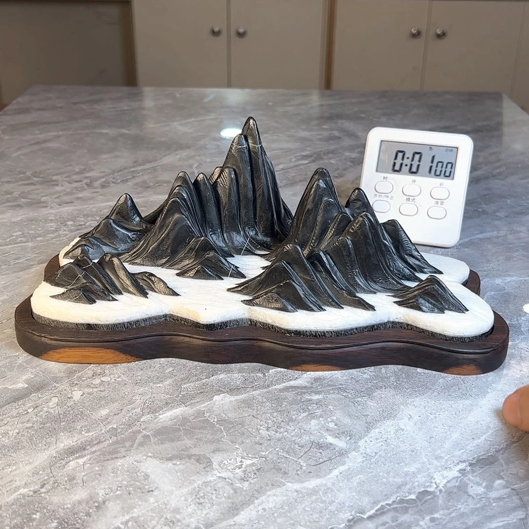 K***灵璧奇石观赏石摆件