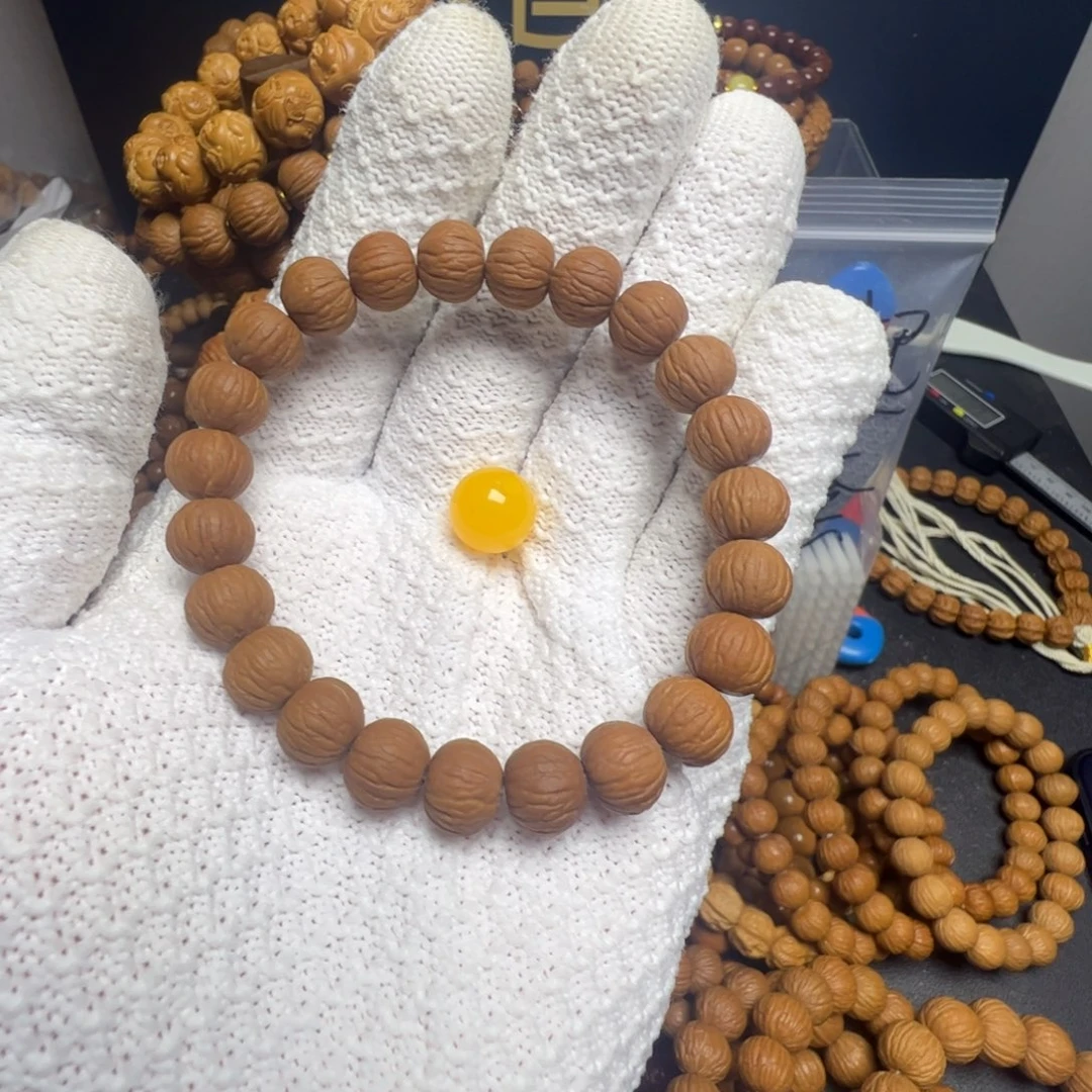 猴头核桃手串10 尺寸全品凤羽带五件套
