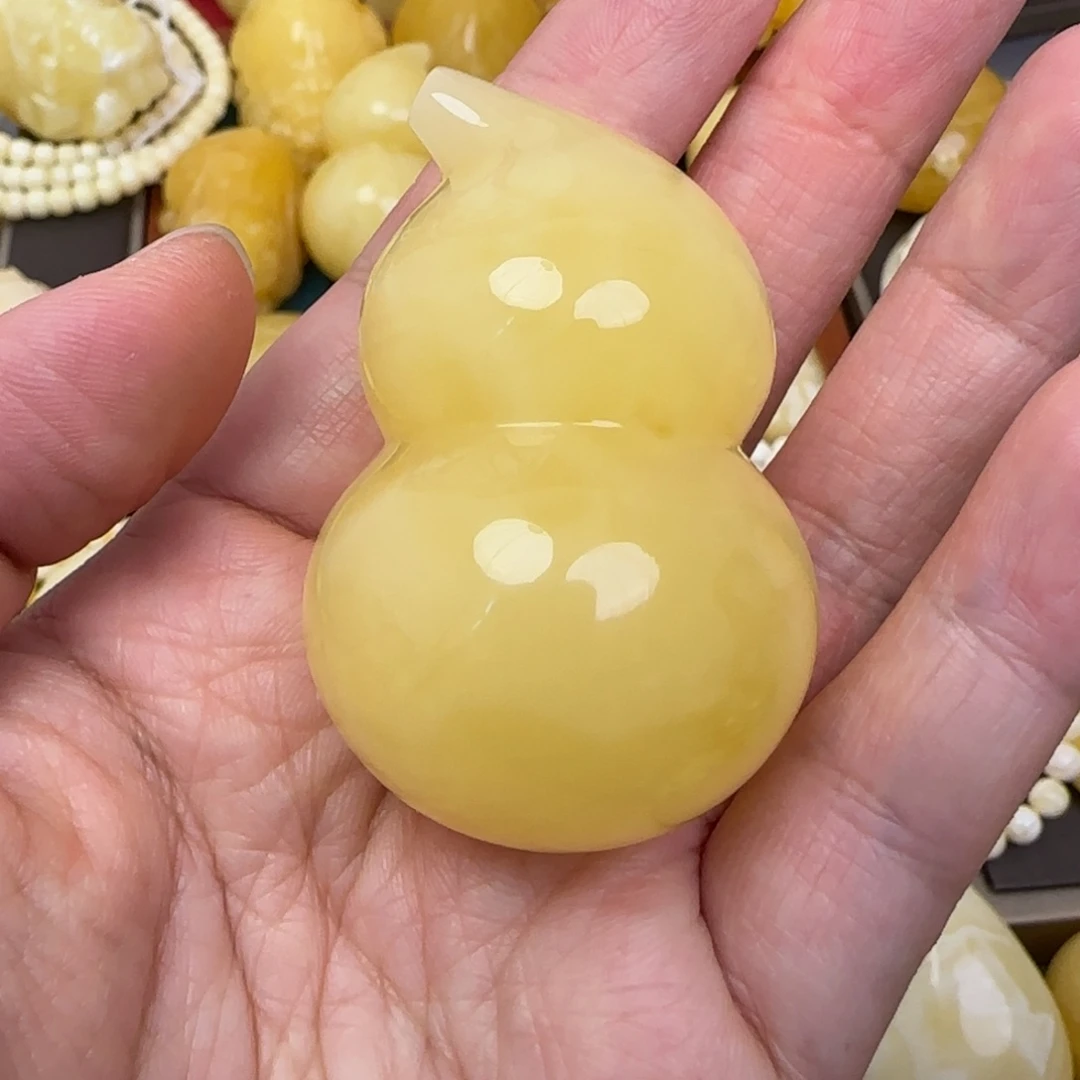 蜜蜡颈饰未镶嵌天然蜜蜡