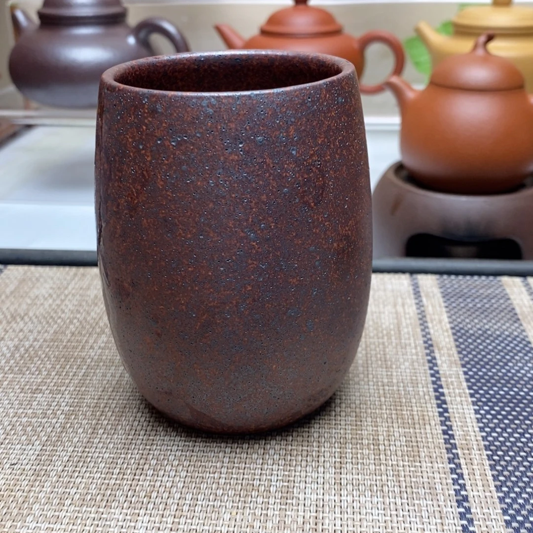 紫砂茶壶零添加高温红麻子段泥250毫升