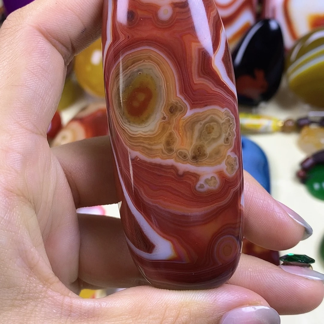 玛瑙/玉髓未镶嵌珠宝半成品