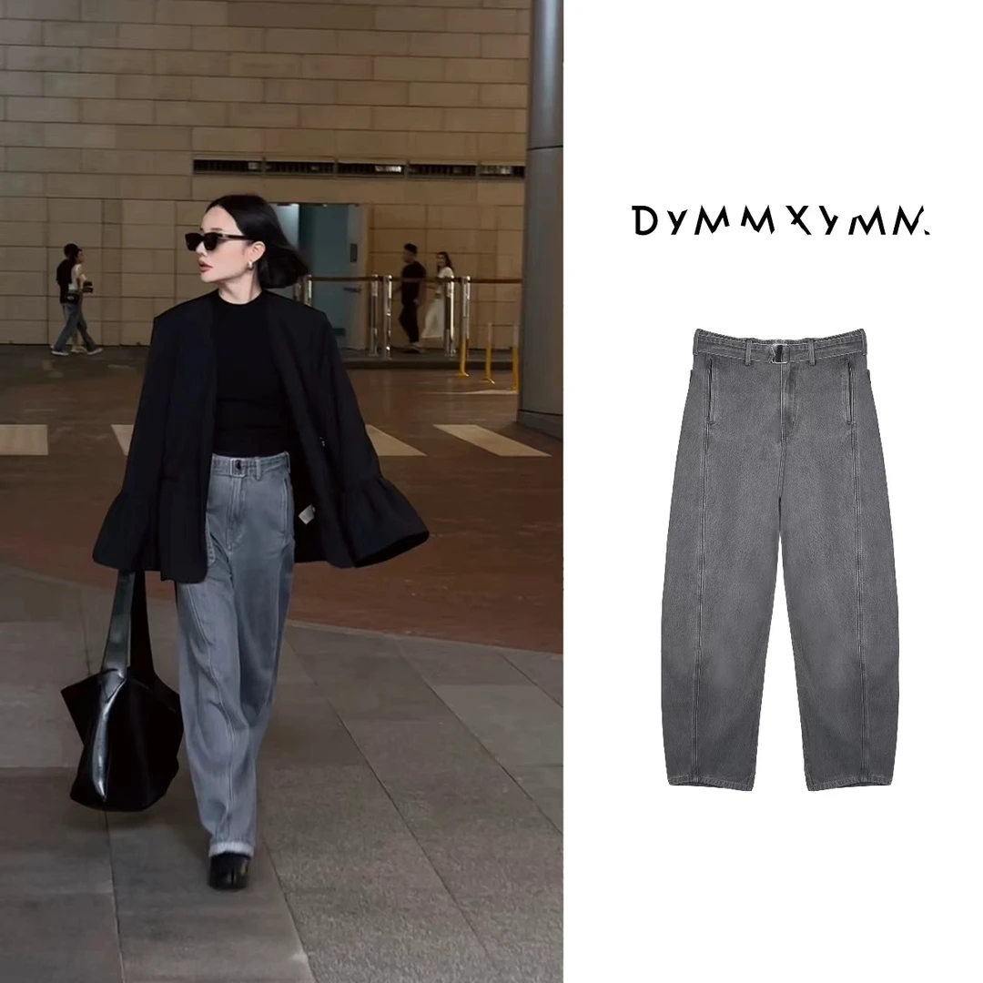 【DYMMXYMM】-设计师潮流时尚直筒牛仔裤-61030018