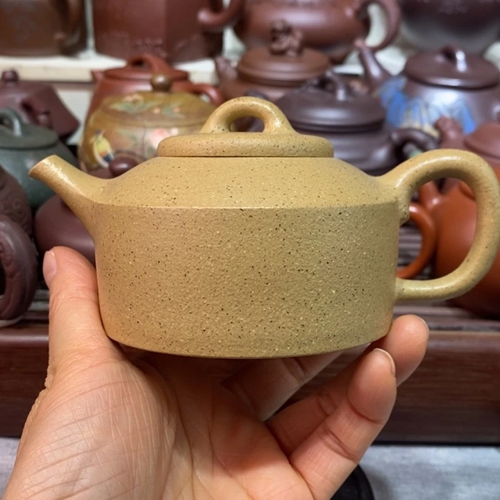 紫砂茶壶微瑕处理一把