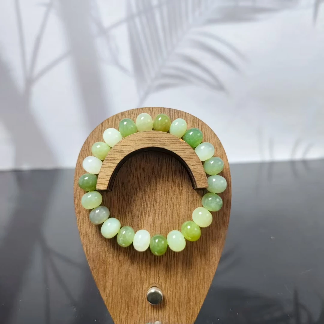 和田玉算盘珠手串1702