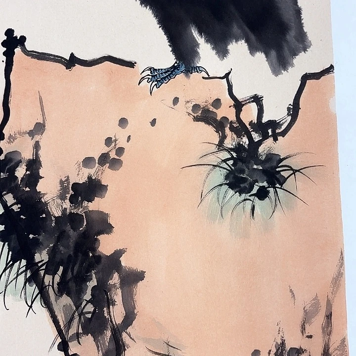 国画李庆宣老先生去伪存真原作，