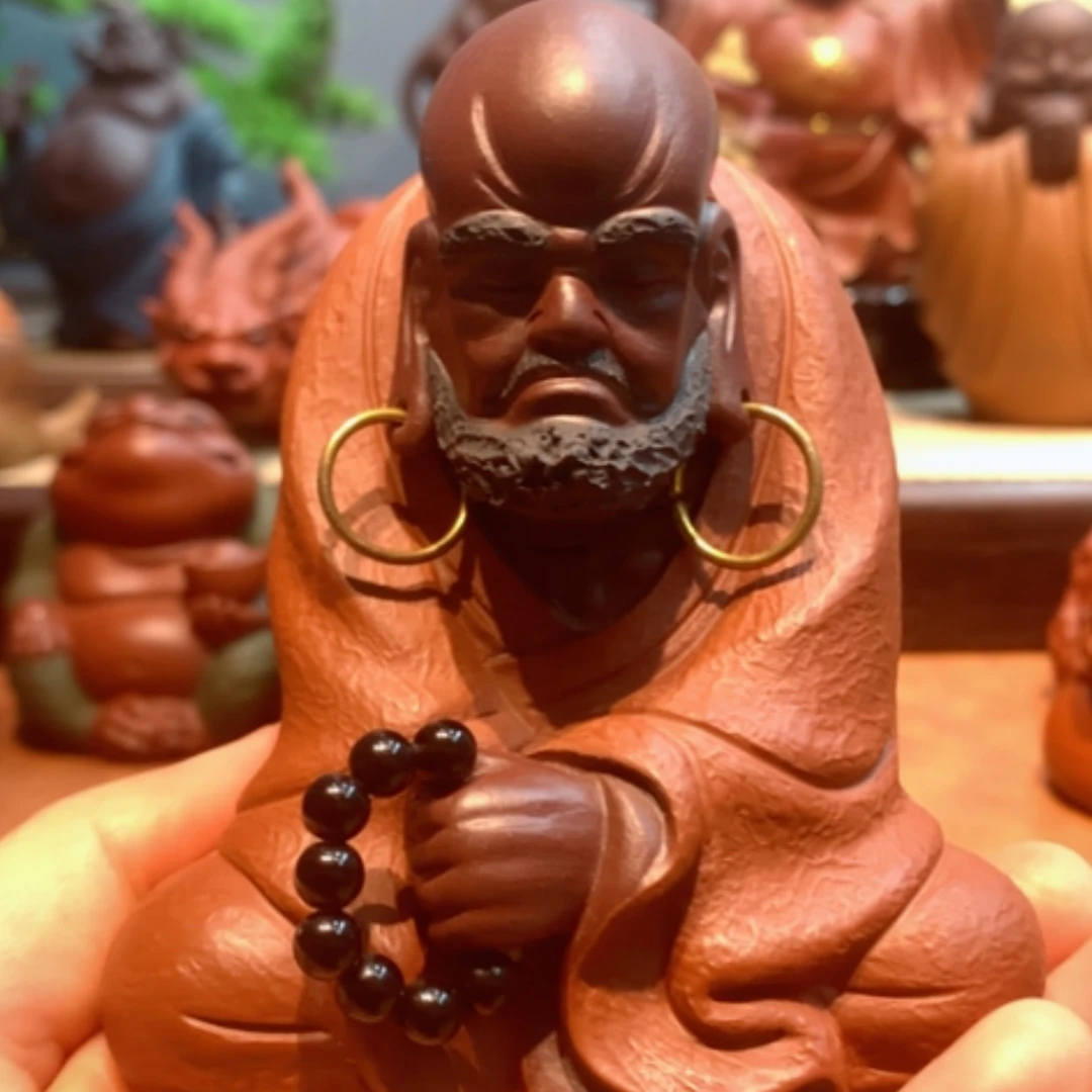【闪购商品】紫砂茶宠关*雁紫砂壶手工艺制作