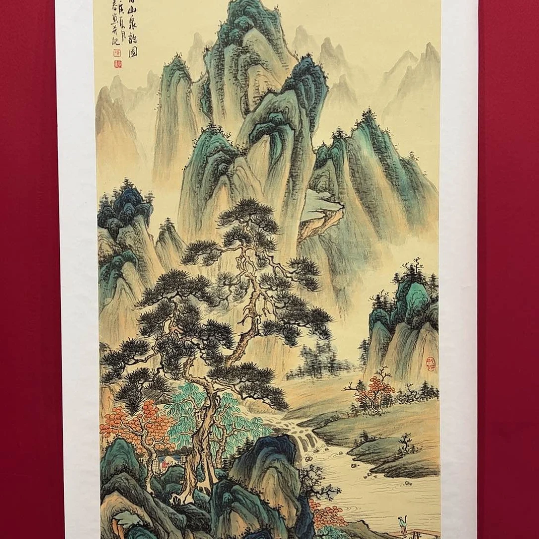 国画活**春卫国春四尺整作品