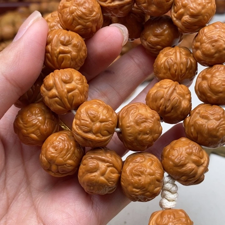 猴头核桃吊坠禅王手持