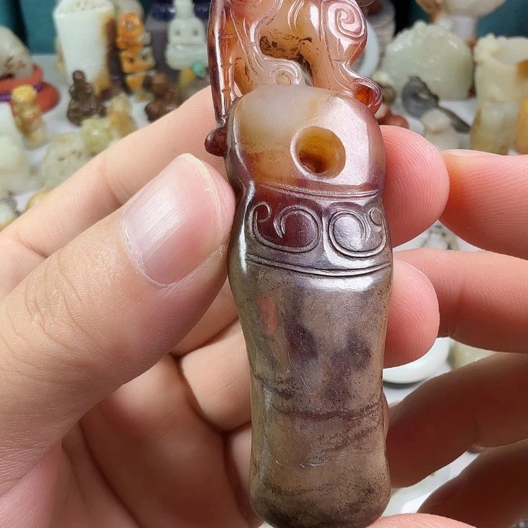 雪***峰和田玉（糖玉）未镶嵌手链