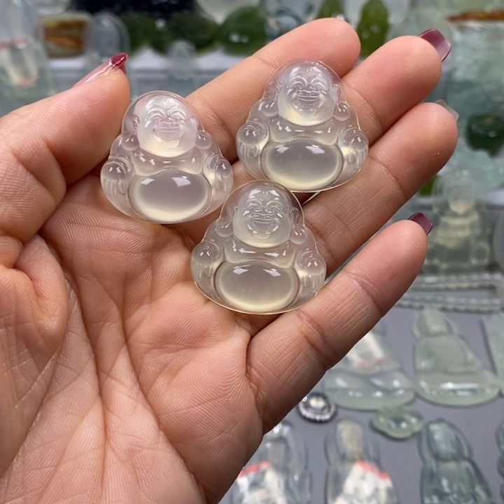 蛇纹石玉颈饰未镶嵌焦***3