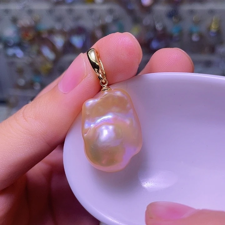 颈饰合金淡水珍珠69