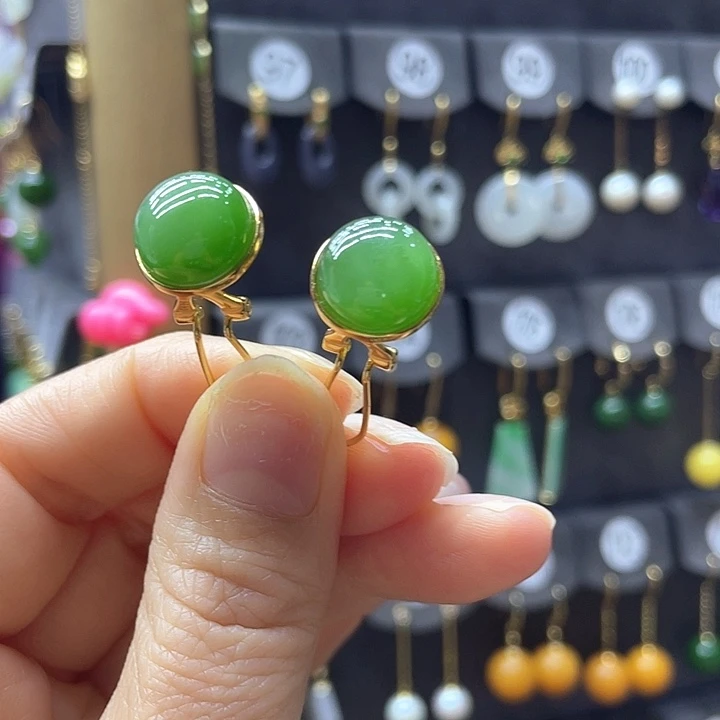 和田玉银S925镶嵌颈饰