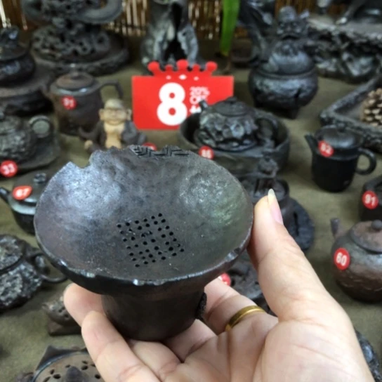 全场八折全手捏柴烧茶器
