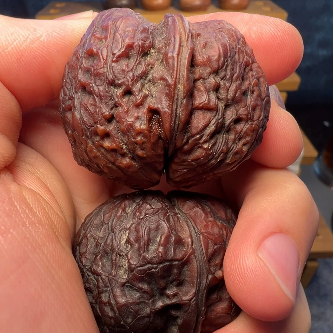 文玩核桃吊坠秦权41mm