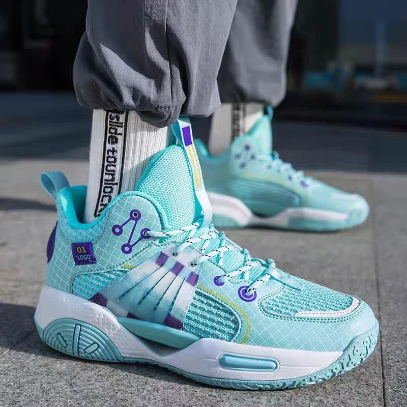 2024百搭透气潮流潮鞋青春绿篮球鞋15