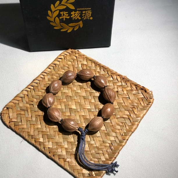 正宗梅林铁核1.7原生态精品铁核素核手串橄榄核文玩产地直发