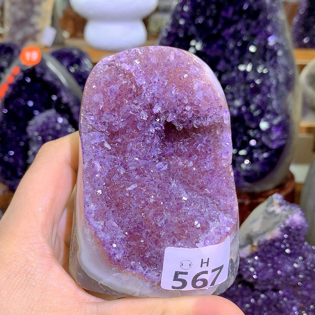 未镶嵌大型摆件（非配饰）紫晶