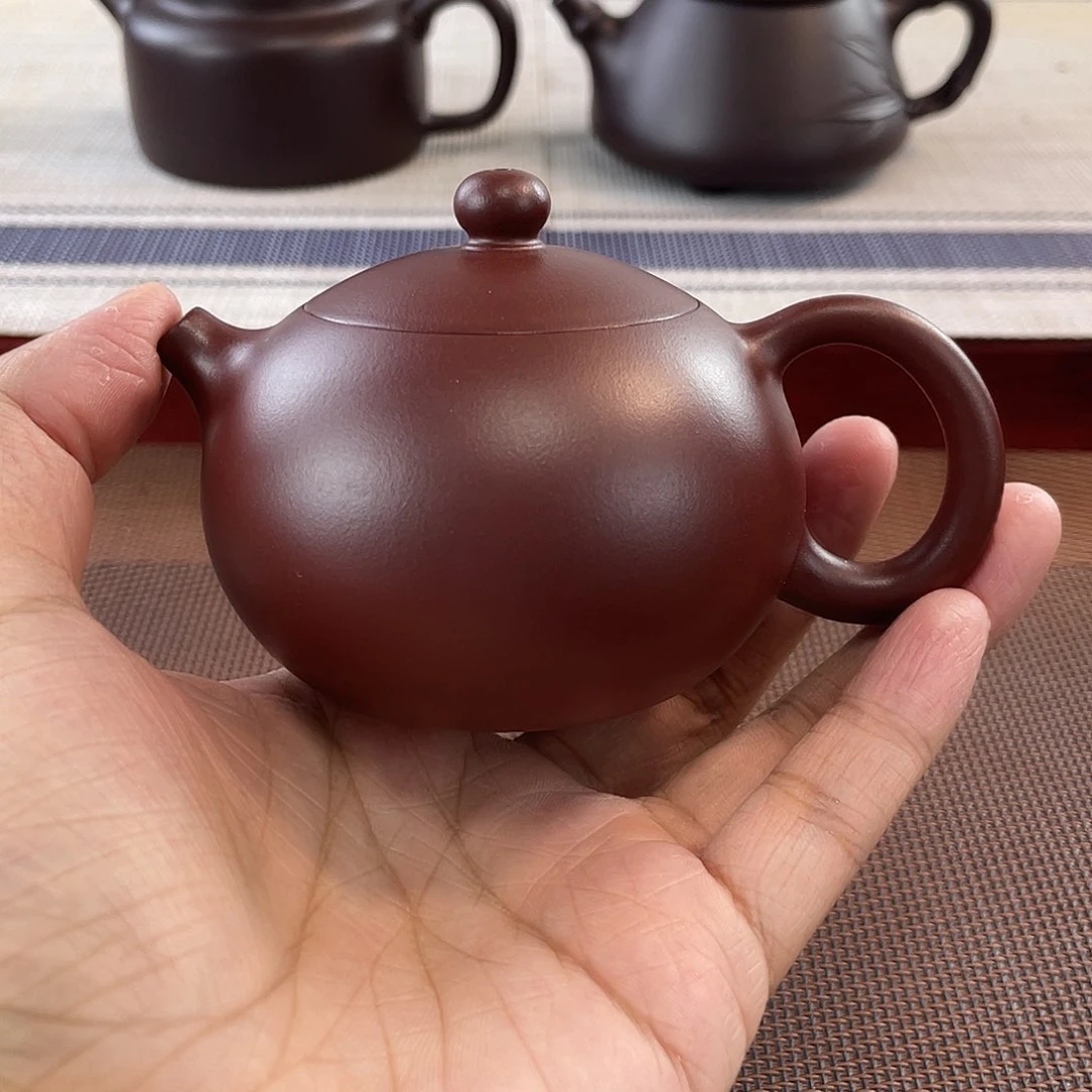 紫泥壶原矿龙血砂西施150cc