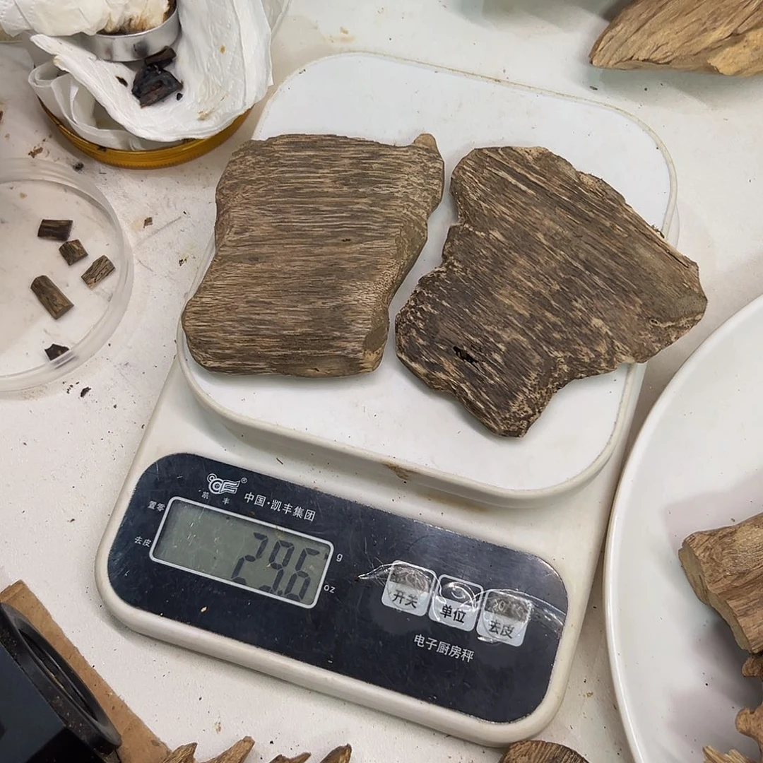 沉香碎屑沉香欭*海南国香29克