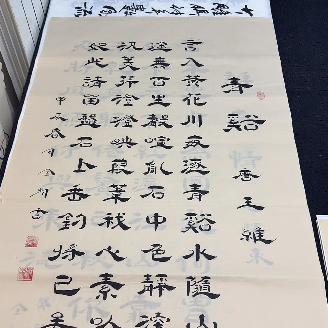 书法老师精品行书