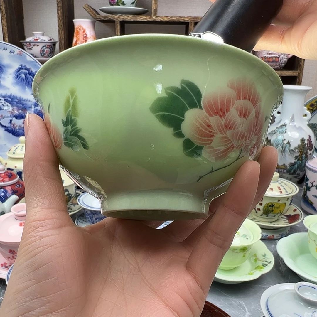 陶杯子景德镇陶瓷567老厂瓷19