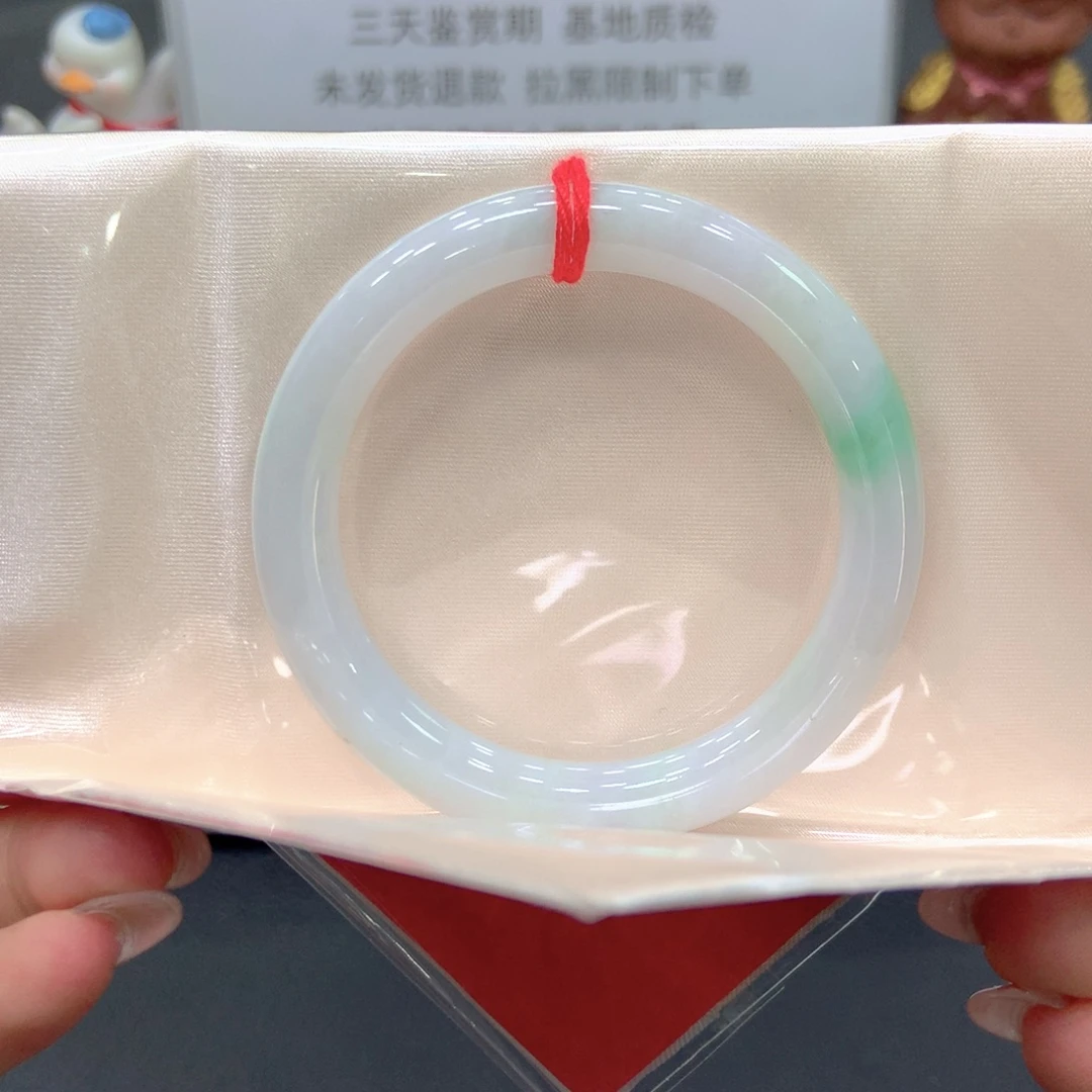 未镶嵌手镯翡翠52圆4号链接