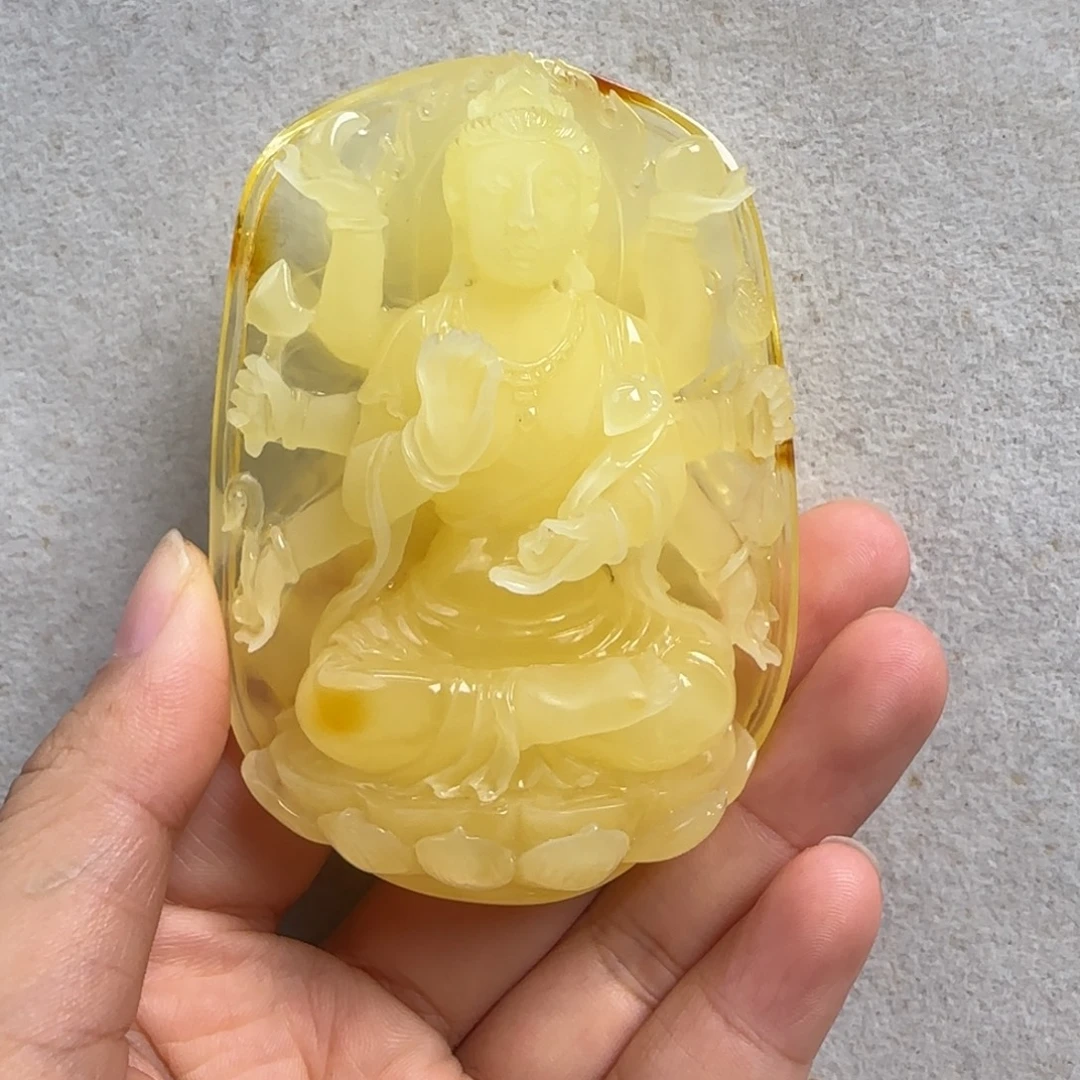 蜜蜡未镶嵌珠宝奇石