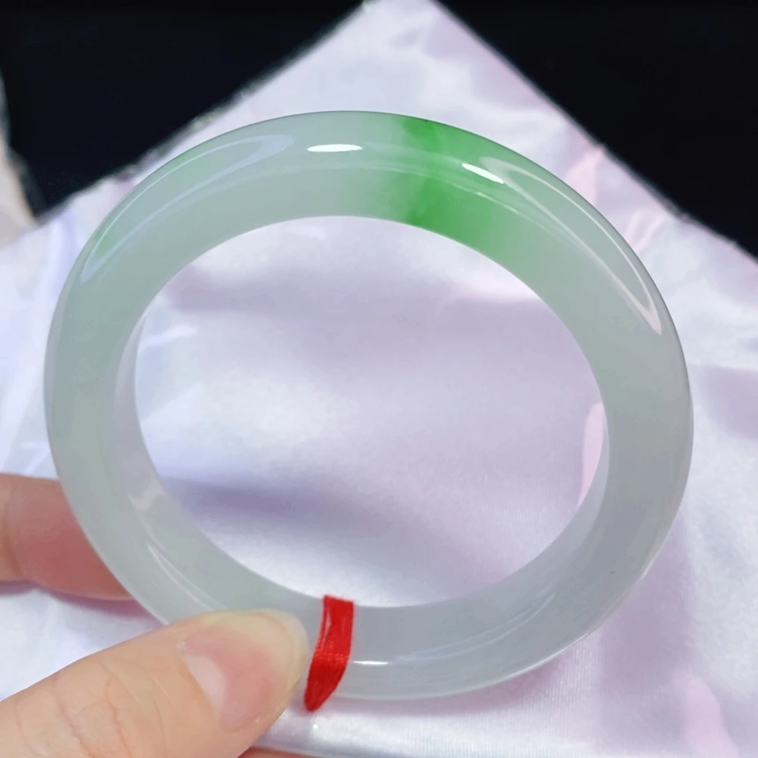 未镶嵌手镯翡翠56.3正圈新货强推