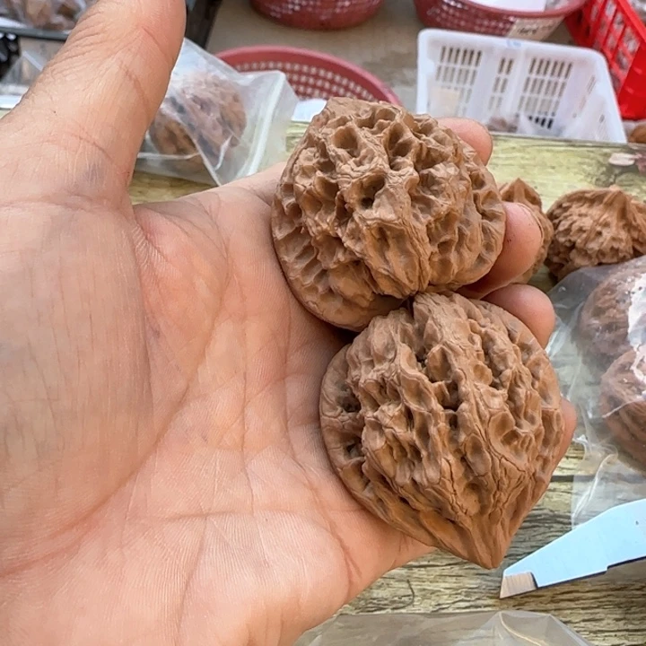 惜***福把件文玩核桃43秤砣