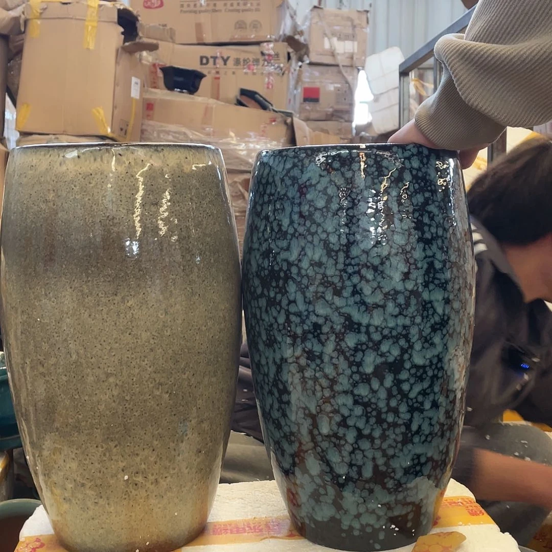 红陶宜兴紫砂花盆