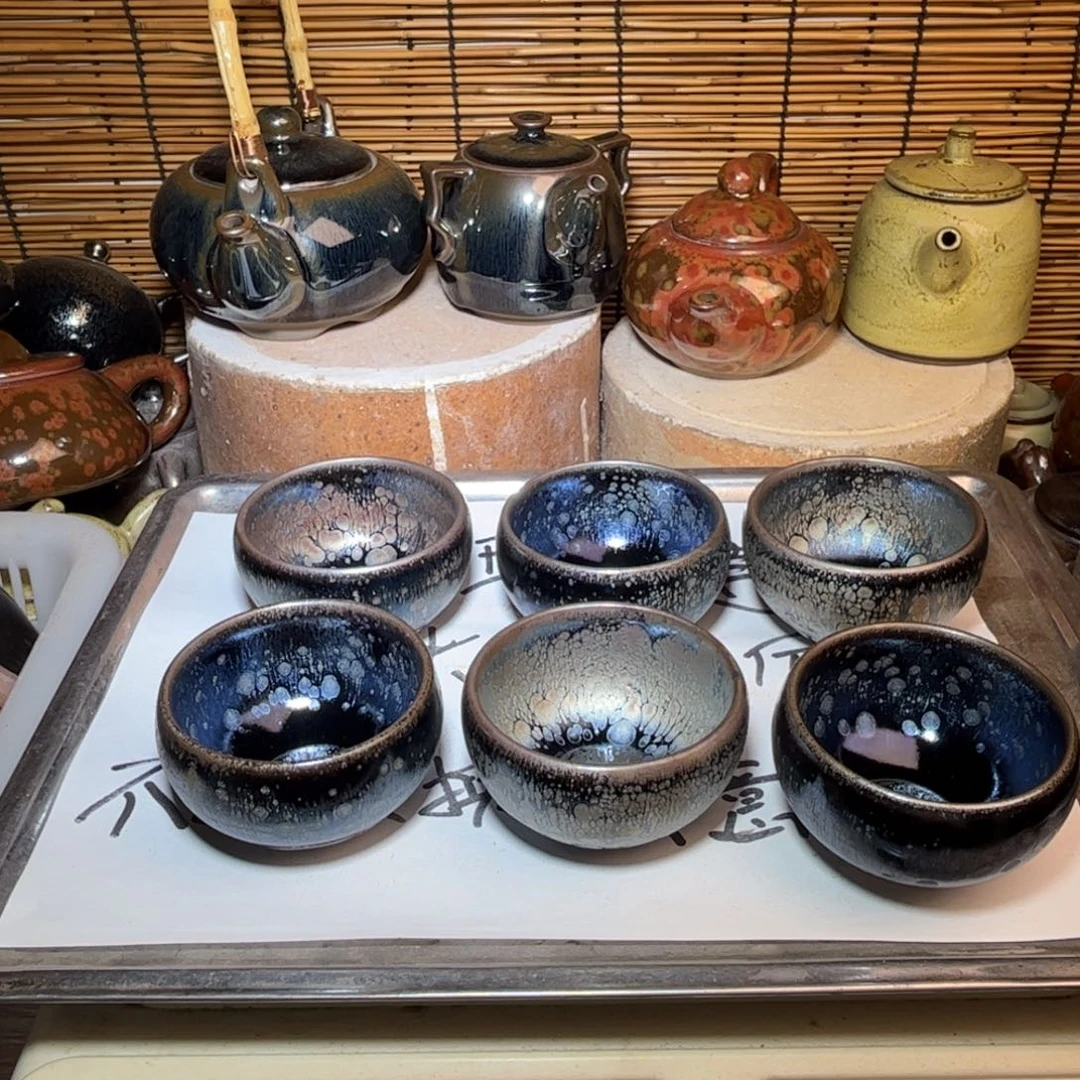 茶盏建窑建盏 微瑕作品